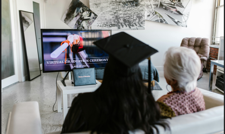 Graduation Ceremony live on YouTube