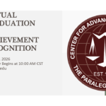 Paralegal.edu | Center for Advanced Legal Studies Virtual graduation March 14 2026